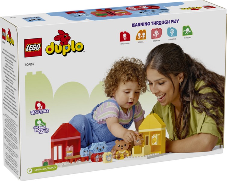LEGO DUPLO 10414 Napi Rutin: Vacsora És Alvás